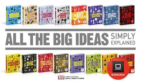 Big Ideas Simply Explained – 25 Books Collection by DK,  1.52 GB